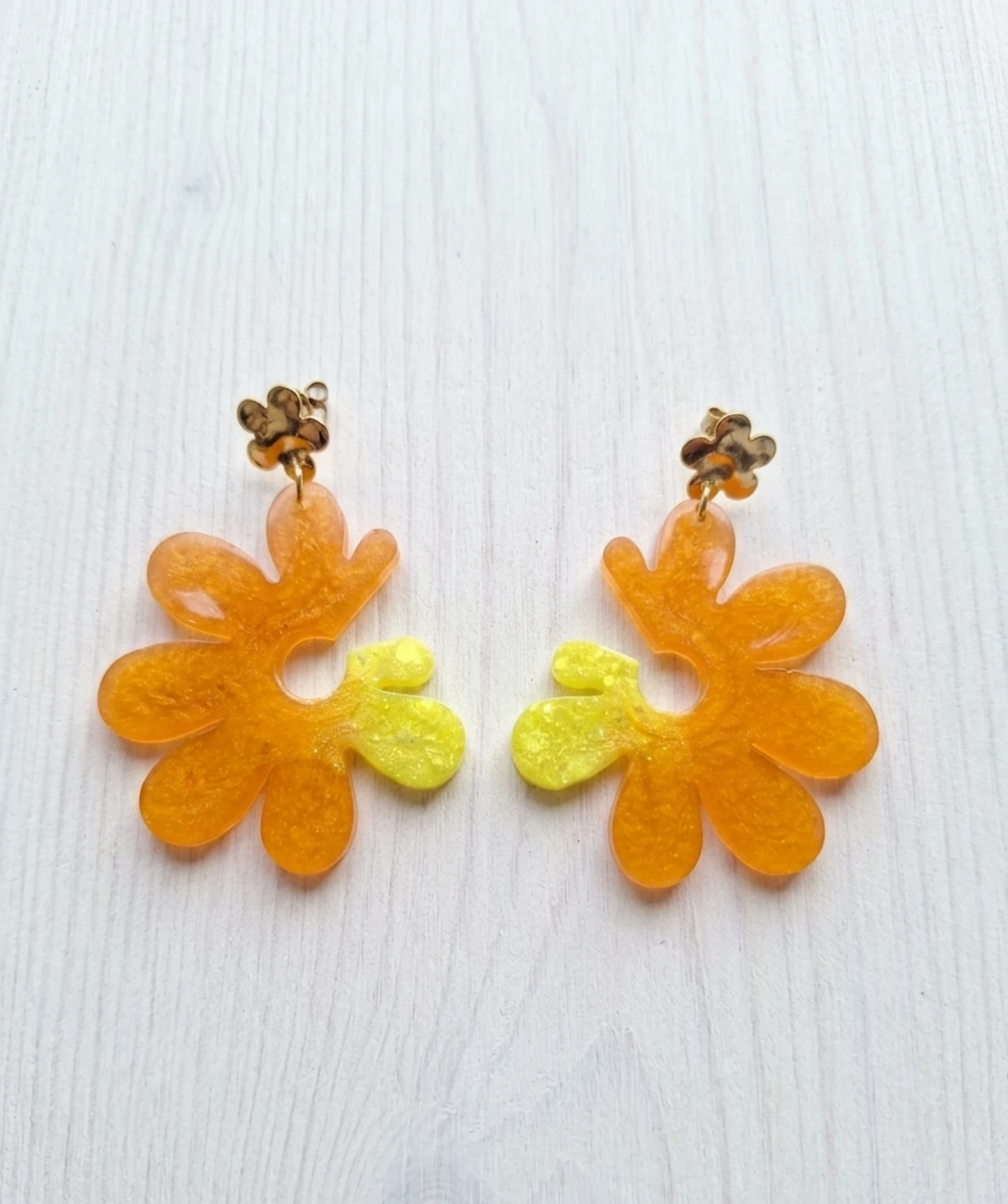 Boucles d'oreilles fleurs 🌸 